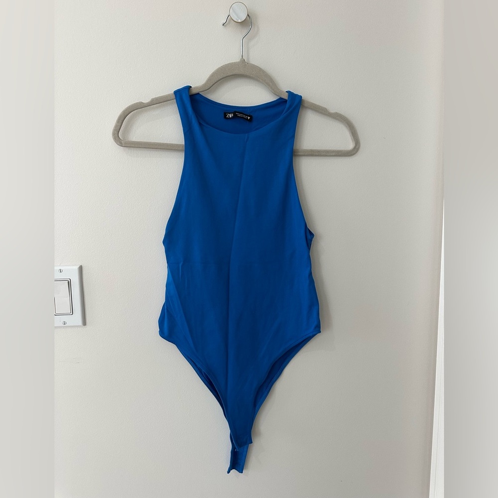 Zara Vibrant Blue Top